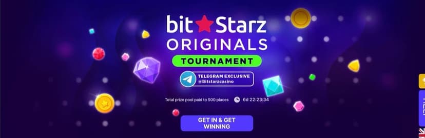 BitStarz tournaments page showing Slot Wars and Table Wars