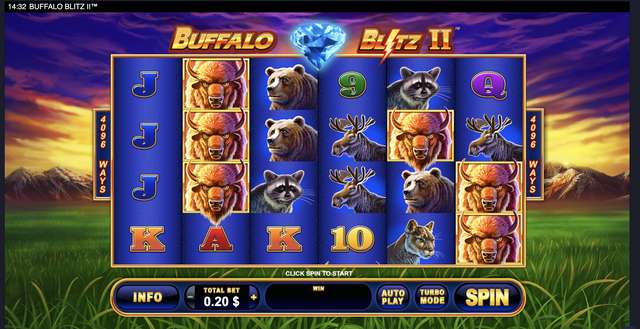 Buffalo Blitz 2 gameplay screenshot
