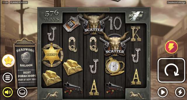 Deadwood xNudge gameplay screenshot