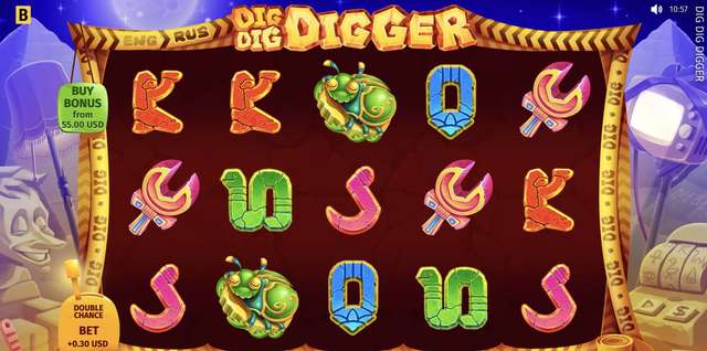 Dig Dig Digger gameplay screenshot
