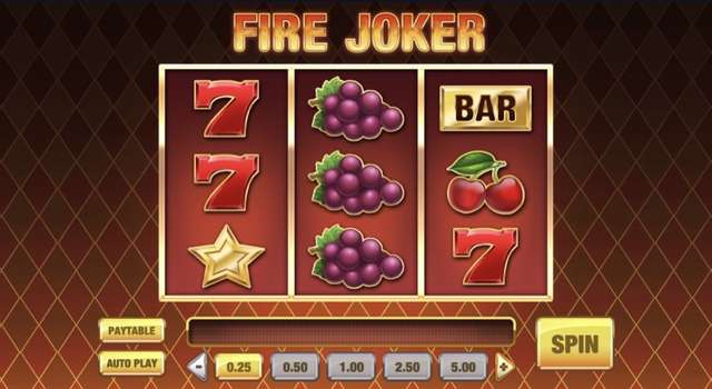 Fire Joker gameplay screenshot