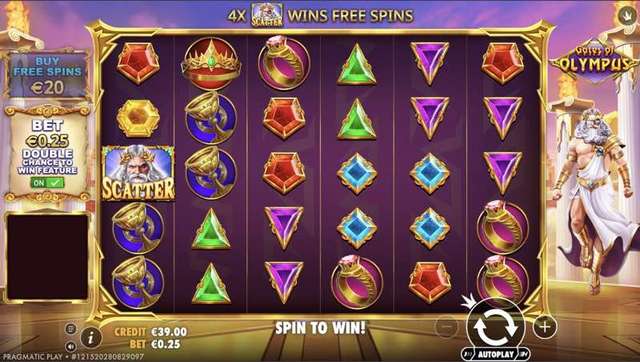 Gates of Olympus gameplay screenshot
