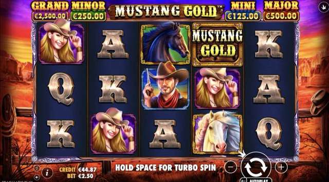 Mustang Gold gameplay screenshot