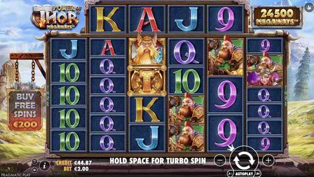 Power of Thor Megaways gameplay screenshot