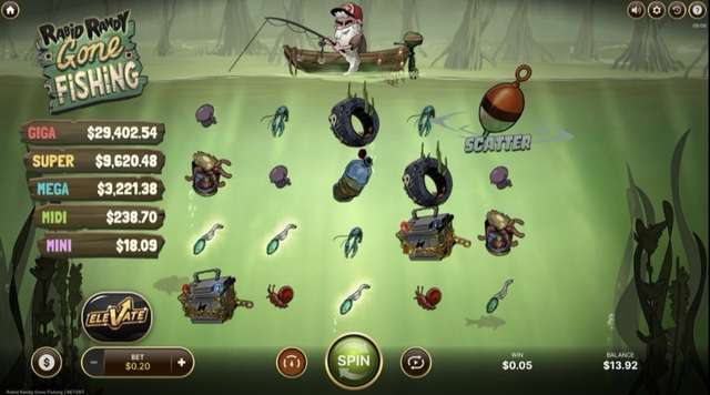 Rabid Randy Gone Fishing gameplay screenshot