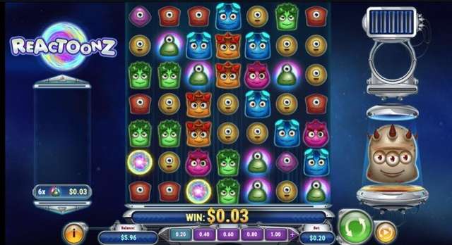 Reactoonz gameplay screenshot