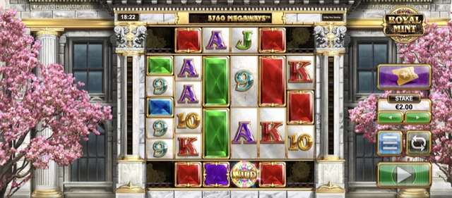 Royal Mint Megaways gameplay screenshot