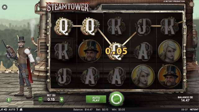 Steam Tower gameplay screenshot
