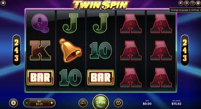 Twin Spin gameplay screenshot