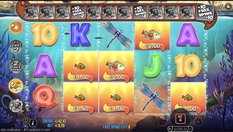 Big Bass Splash gameplay screenshot