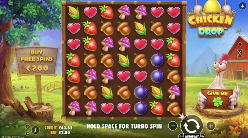 Chicken Drop gameplay screenshot
