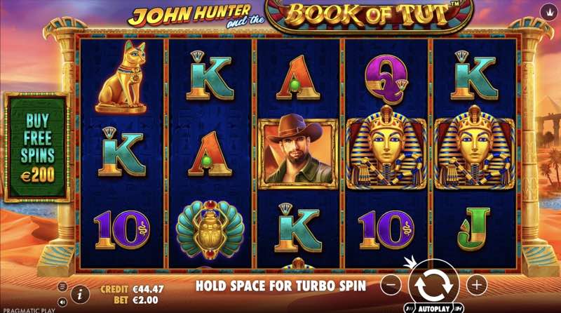 John Hunter and the Book of Tut gameplay screenshot