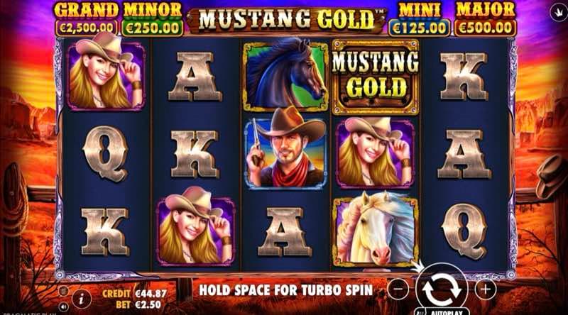 Mustang Gold gameplay screenshot