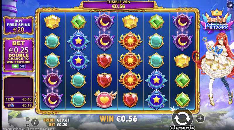 Starlight Princess gameplay screenshot