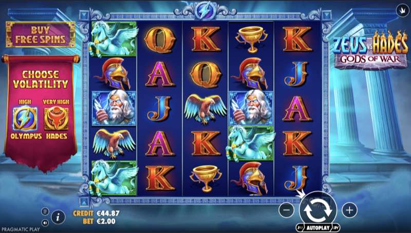 Zeus vs Hades - Gods of War gameplay screenshot